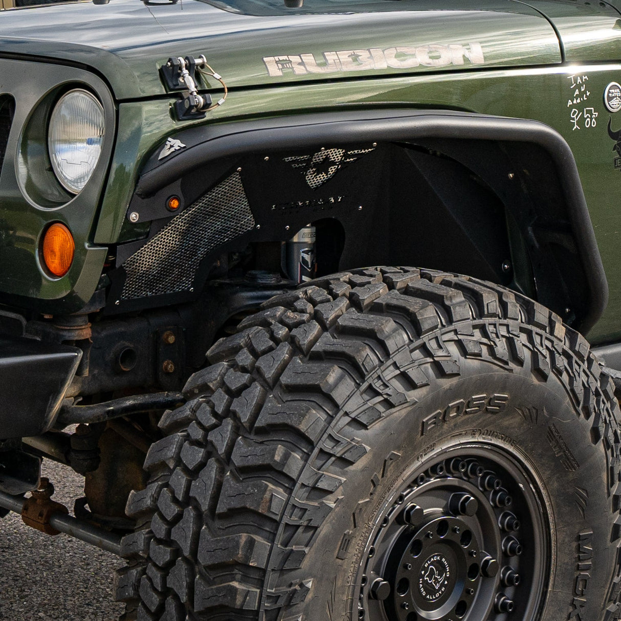 Jeep JK/JKU Aluminum Fenders - Full Set - Rev 1 - Clearance