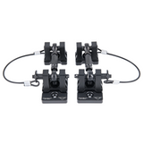 JK/JL/JT Billet Aluminum Hood Latch Set - Black Out Series