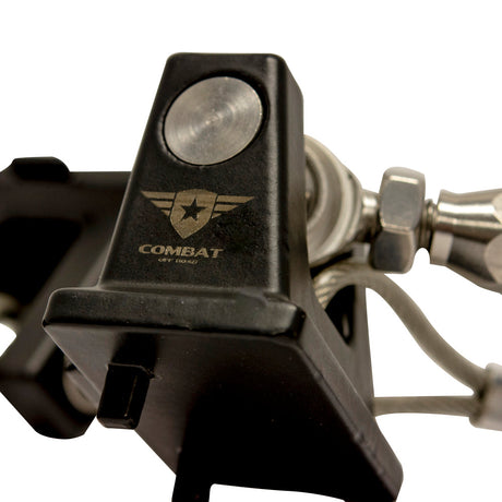 Combat Off Road Hood Latches; Close Up Showing Logo